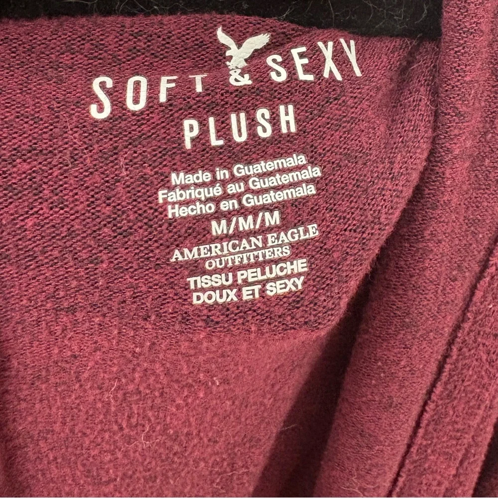 American Eagle Hooded Cardigan